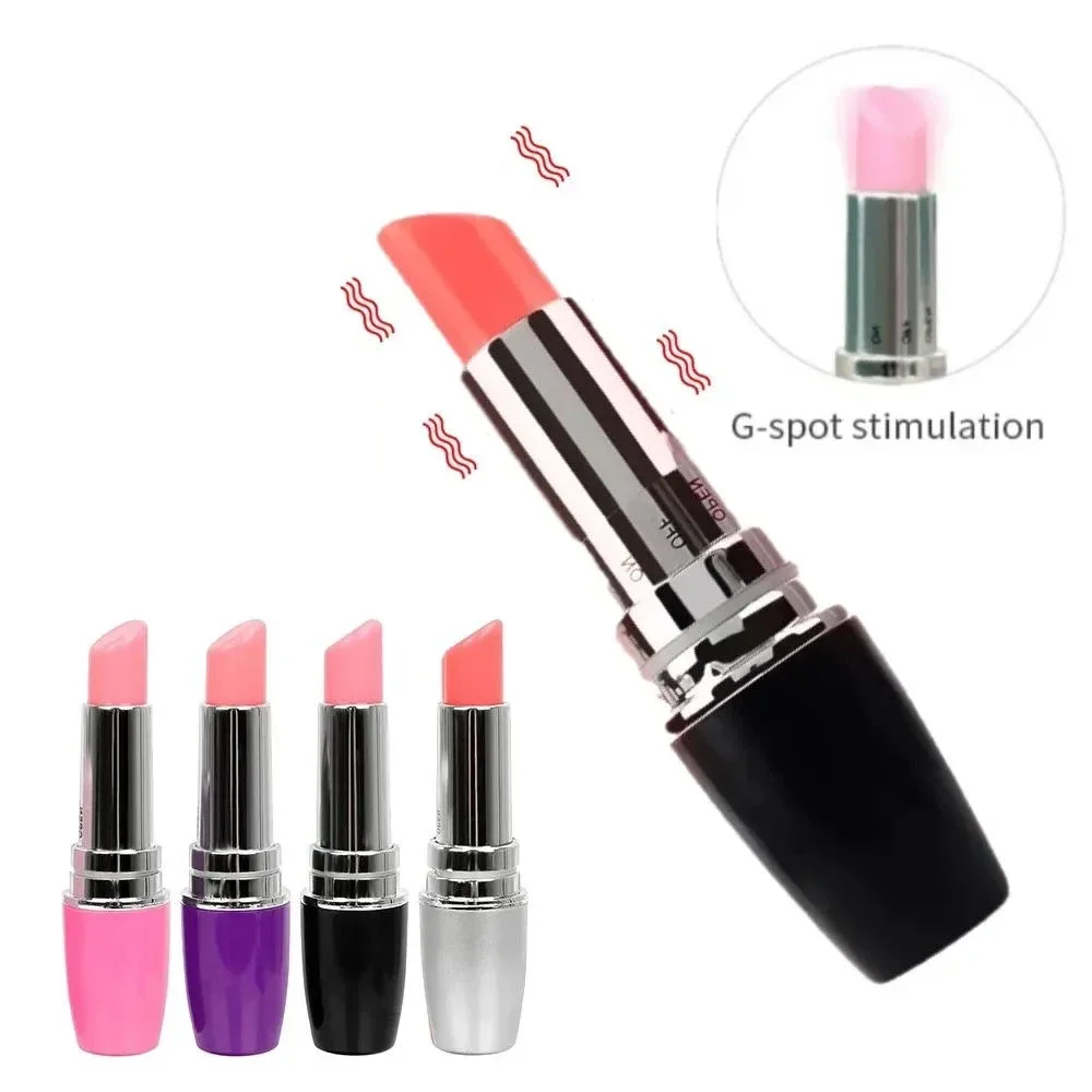 Mini Lipstick Vibrator Female G-spot Clitoris Stimulator Vaginal Massage Bullet Vibrators Masturbation Sex Toys For Women