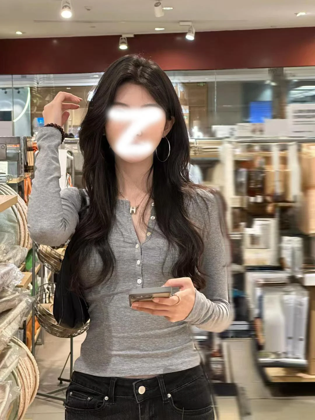 تي شيرت نسائي بقصة ضيقة من Henry irt طويل Sve بطبقة أساسية irt Spicy Girl American Sle ay Top كاجوال من مزيج القطن