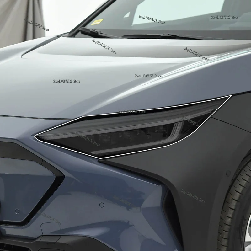 

For TOYOTA BZ4X (2022-2025）Headlight film modification car sticker anti scratch special TPU transparent protective film