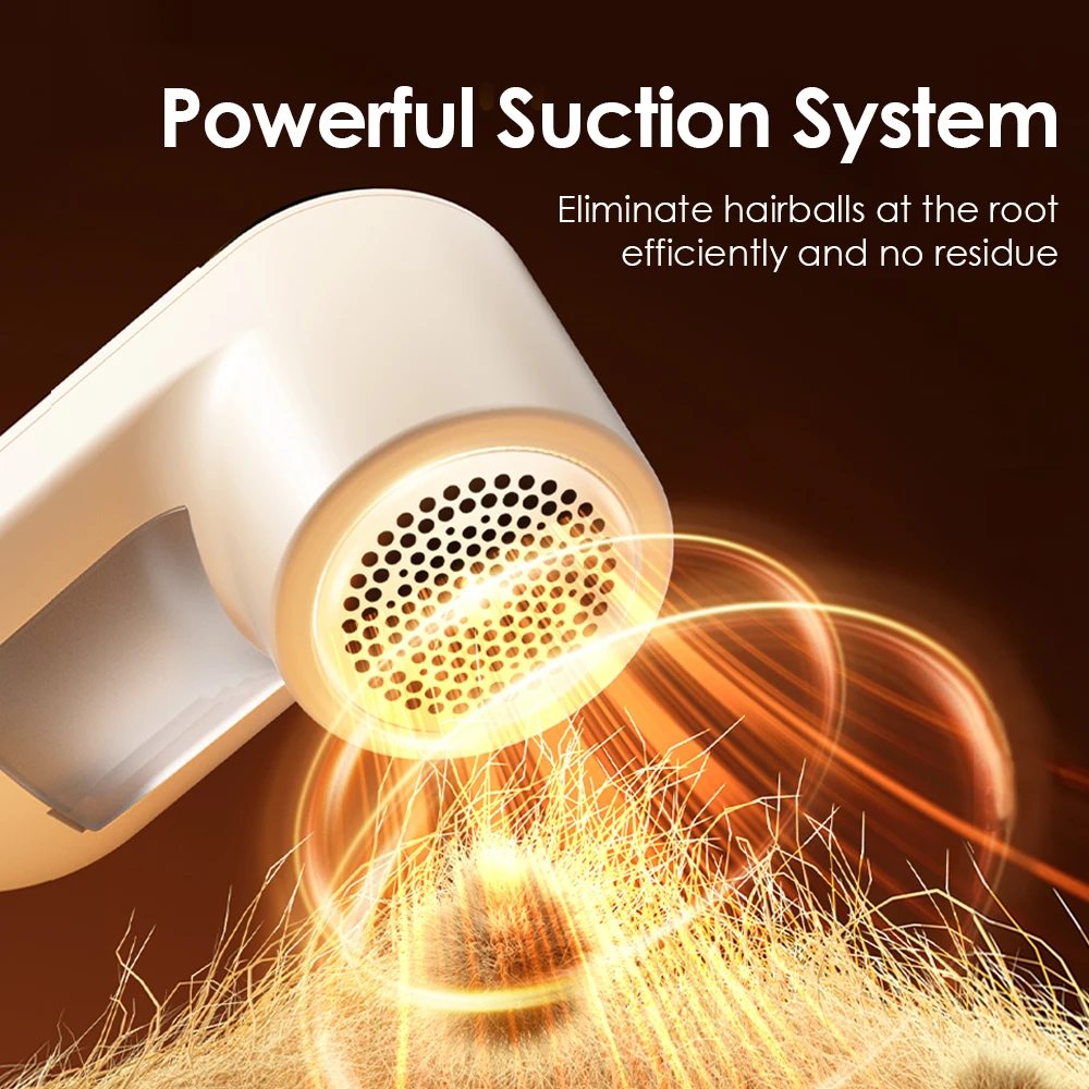 Lint Remover Intelligent Digital Display USB Rechargeable Electric 3 Gear Hairball Trimmer Portable Clothes Dust Removal Tools