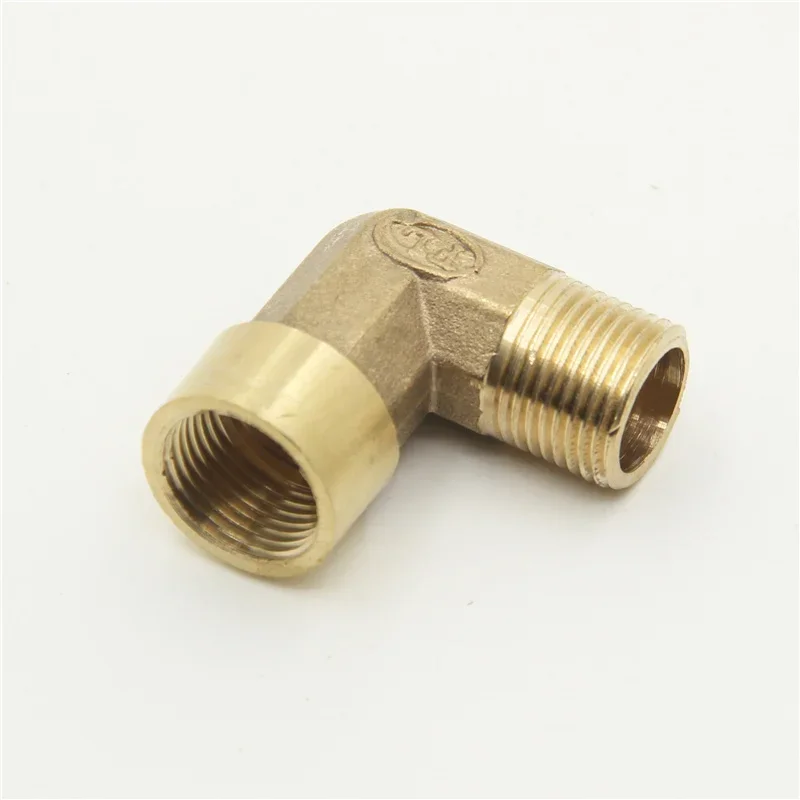 1/8 "1/4" 3/8 "1/2" 3/4 "1" filetage femelle/mâle 90 degrés en laiton coude raccord de tuyau connecteur coupleur pour l'eau