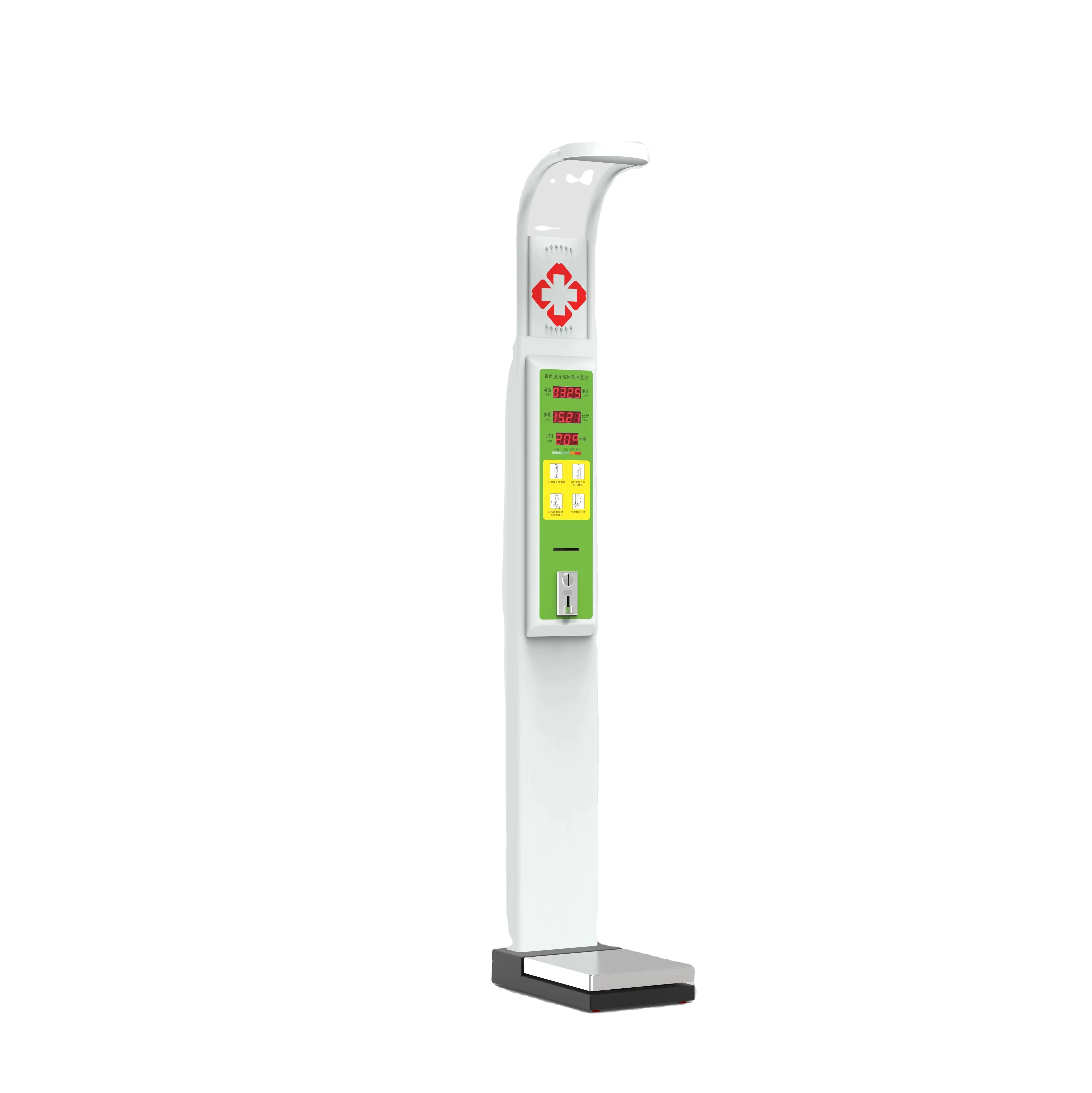 

Human Body Bmi Height And Weight Measurement Weighing Vending Machine Scales