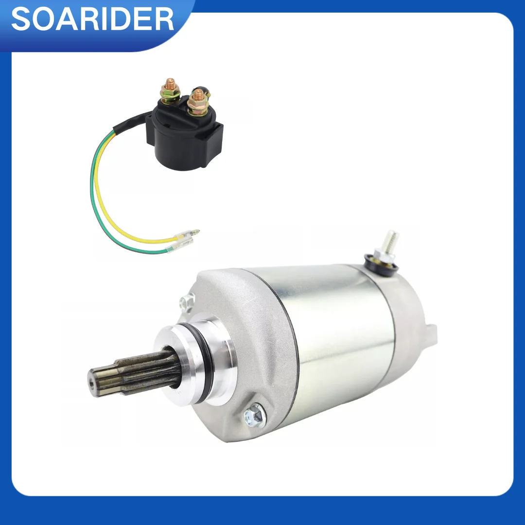 18329 Starter & Relay for HONDA TRX300EX Fourtrax 300 1993-2000 TRX300EX Sportrax 300 2001-2006 31200-HM3-671