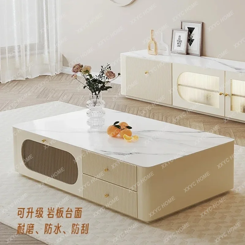 XXStorage Design Coffee Tables Wood Living Room Square Modern Coffee Tables Luxury Modern  Home Furnitureft