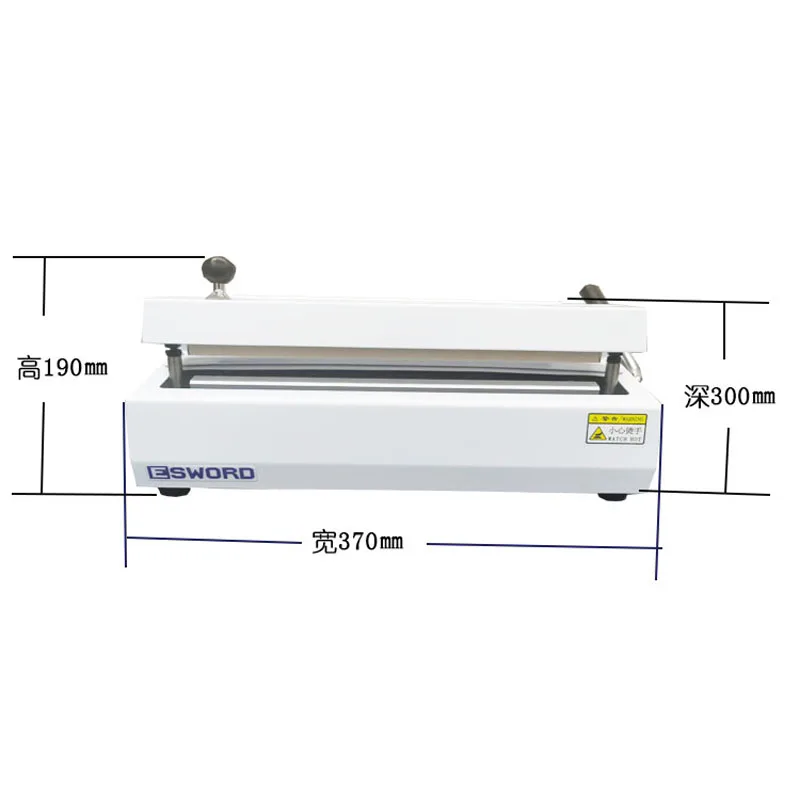 Imagem -02 - Máquina de Selagem de Bolsas de Esterilização Máquina de Empacotamento de Bolsas de Desinfecção Selador Dental 400w 220v 300 mm