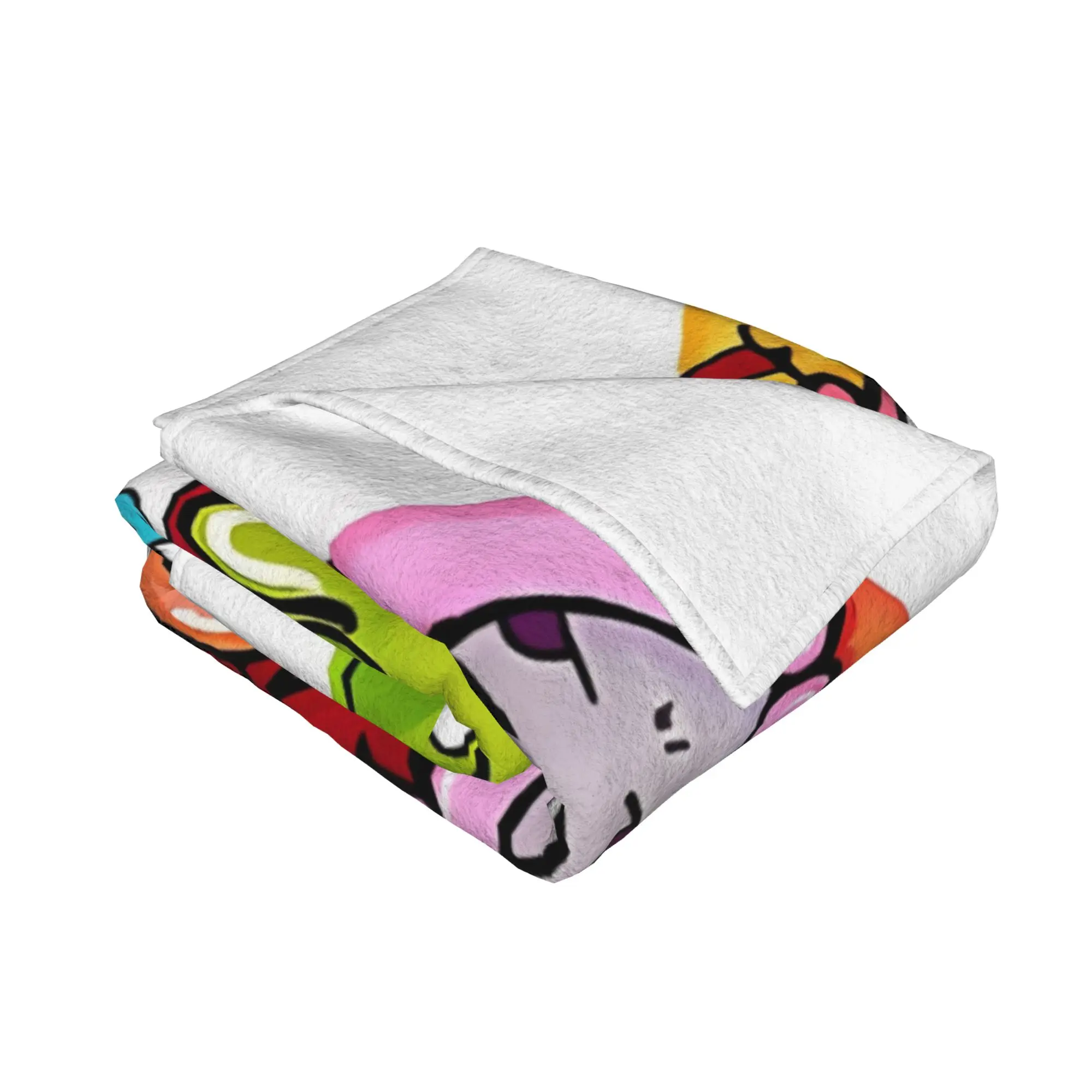 1PC home Cute Room Decor Little Monsters Blanket Throw Blanket Happy Tree Friends  Novelty Warm Blanket All Season