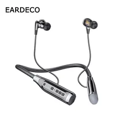 EARDECO 100 Hours Playback Wireless Headphones Bluetooth 5.0 Earphone Headphone Bass Stereo Phone Game Headset IPX5 4 Speakers