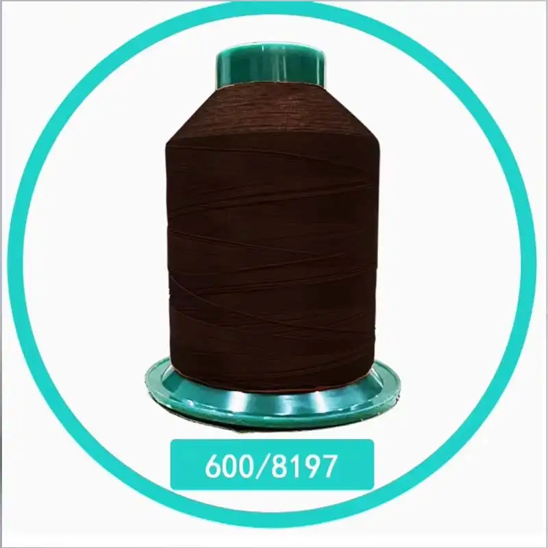 150D/3 1600 metri tre filo da cucito in poliestere ad alta resistenza/filo da cucito leggero in seta/filo da cowboy per divano in pelle di tela