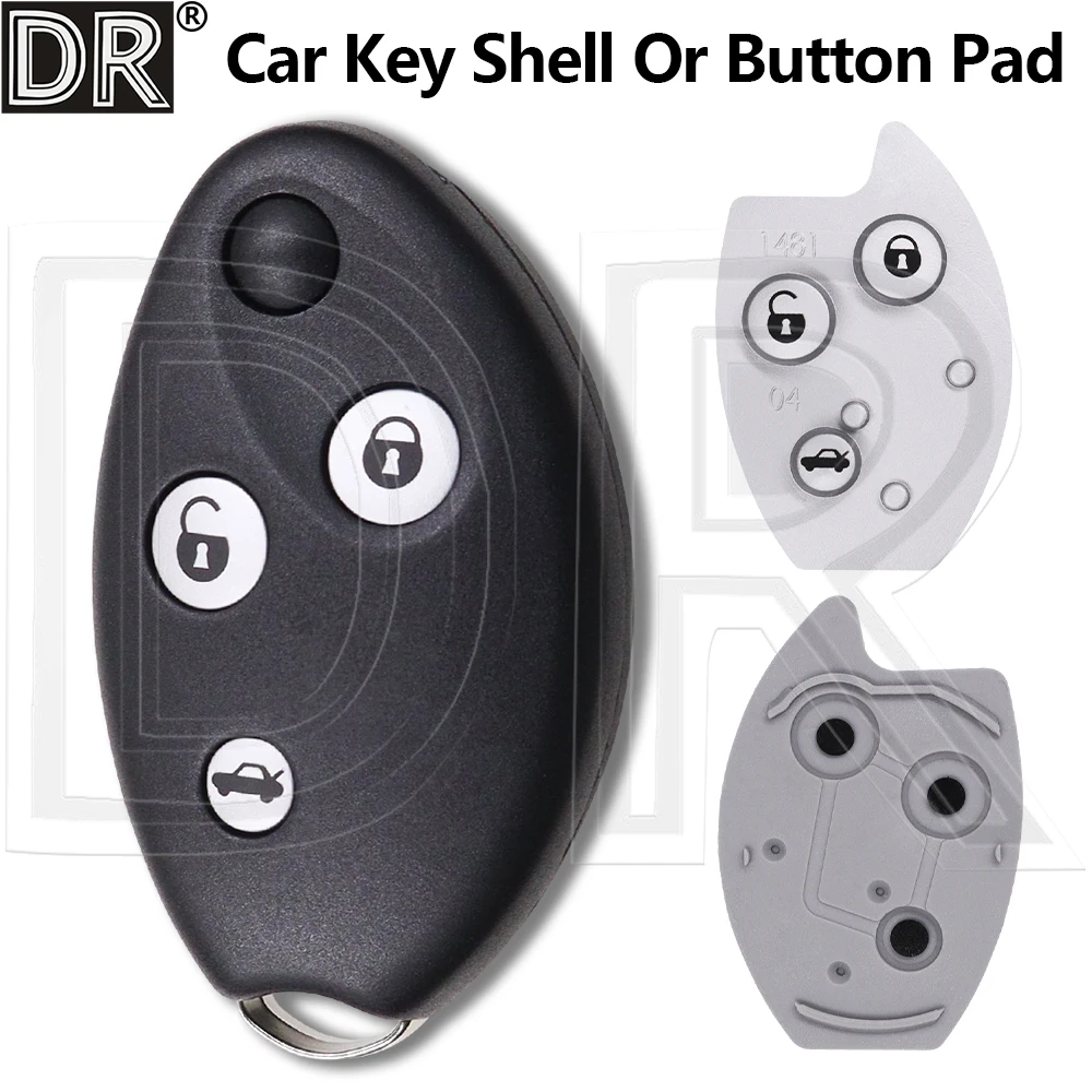 Great 3 Button Flip Car Key Button Pad Case Or Car Remote Key Shell For Citroen C5 Saxo Xsara Picasso Berlingo CTR3