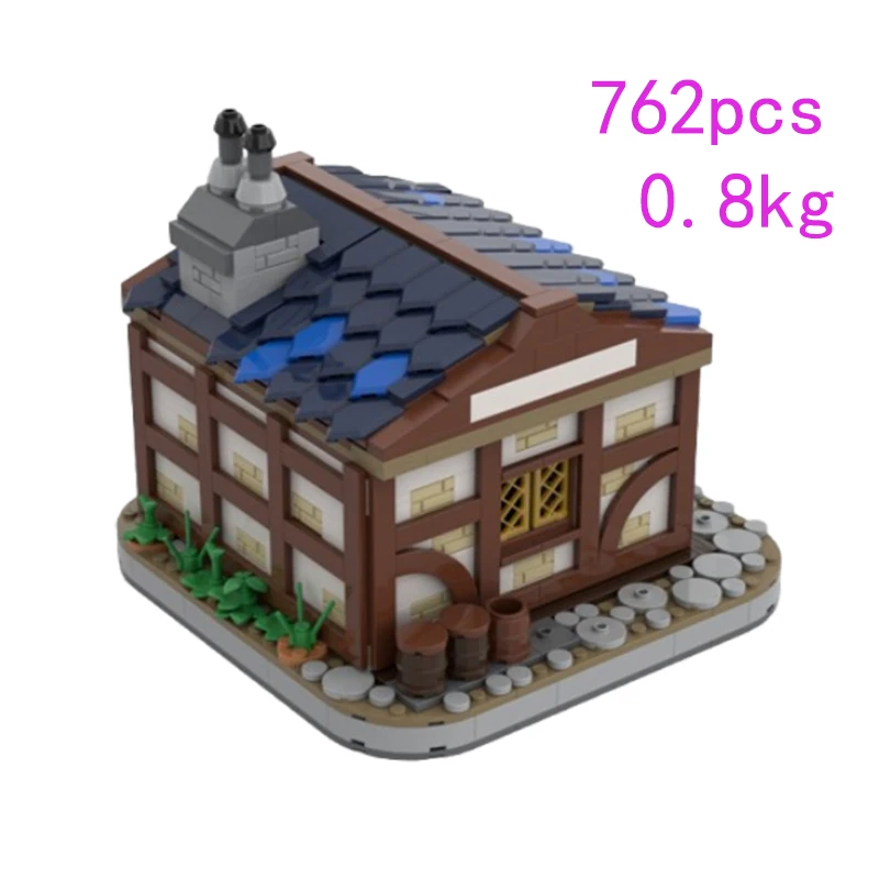 32 بقعة MOC-132152 154563 عرض الشارع العمارة تجميع الجسيمات الصغيرة اللبنات لغز لعبة نموذج طقم هدايا حلية #3