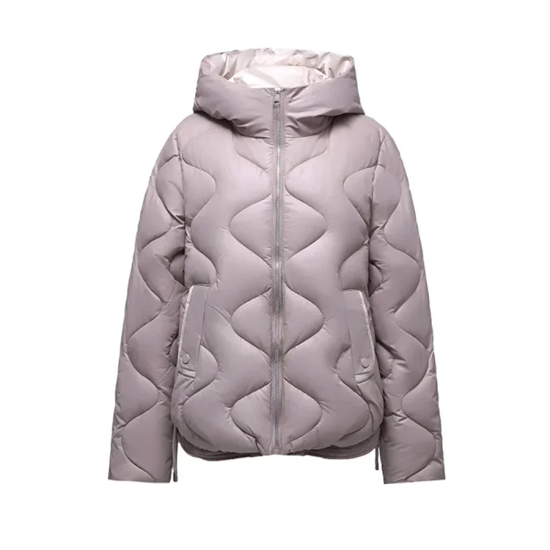 

Winter Jacket WomenOuterwear Korean Clothes Women Coat Hooded Cotton Parkas Harajuku Ladies Quilted Coat Streetwear