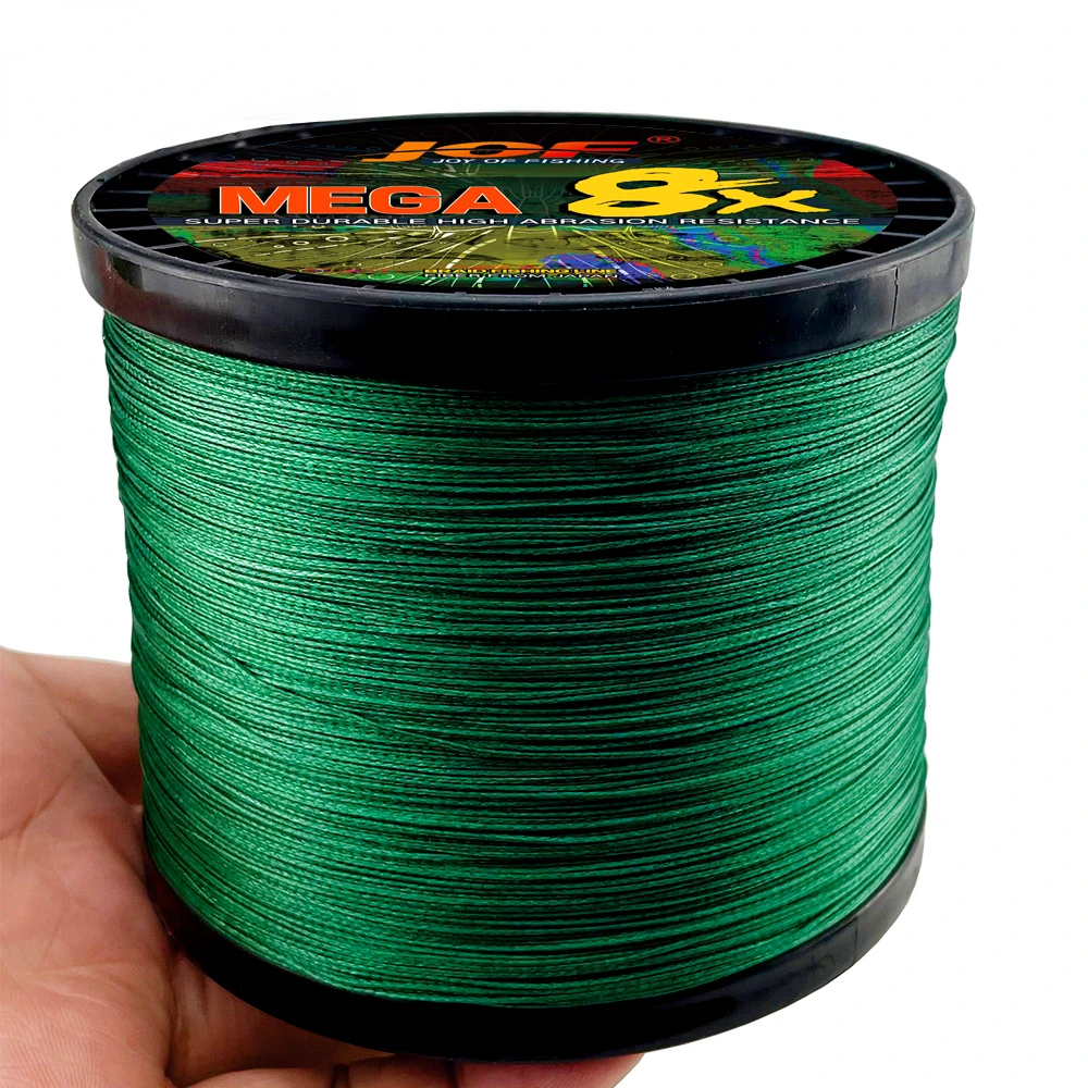 300M 500M 1000M 8 Strands PE Braided Fishing Wire 18 22 31 39 43 52 61 78LB Multifilament Smooth Multicolor Predatory Fish Tool