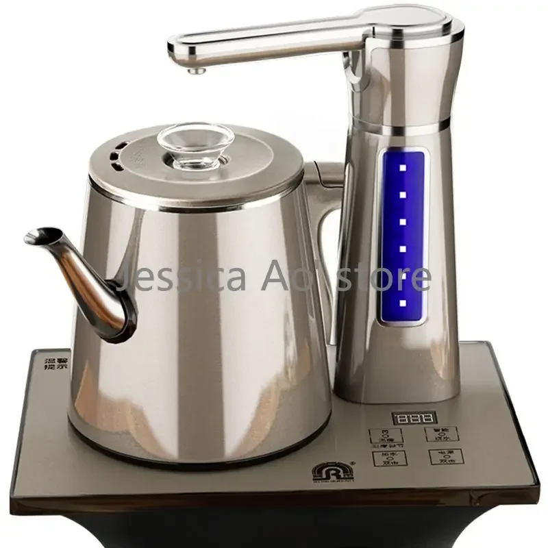 220V Intelligent Electric Stoves Kettles Cooking Water Metal Tea Pot with Induction Cooker Stainless Steel Chinese Tea Set