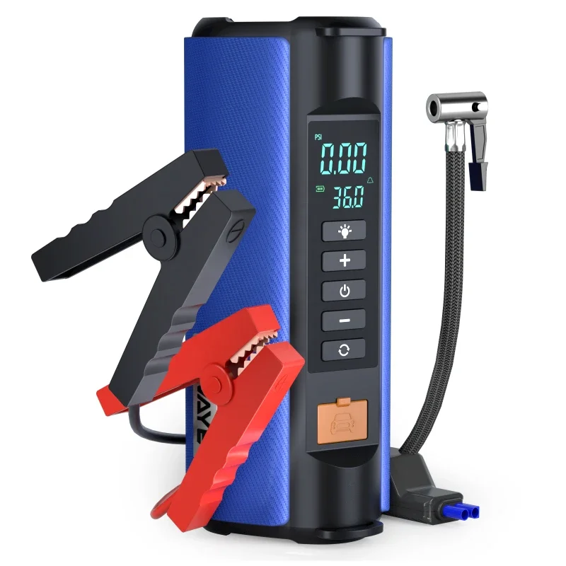 Compatible Air Compressor 150 Psi Portable Car Emergency Tools Tire Inflator Motorcycle Pump USB-C 12V Peak 1000A