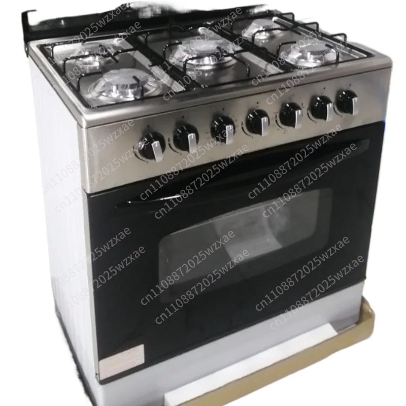 

760mm5 five-head stove with oven vertical one-piece integrated stove export cross-European and British barbecue