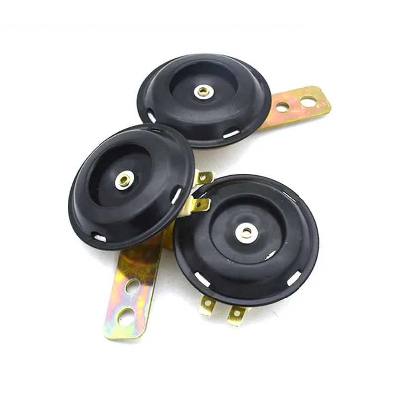Motorcycle Horn 12V Super Loud Waterproof Round Speaker Universal Scooter Motorbike E-Bikes Mopeds Electric Horn Kit Accessories image 6