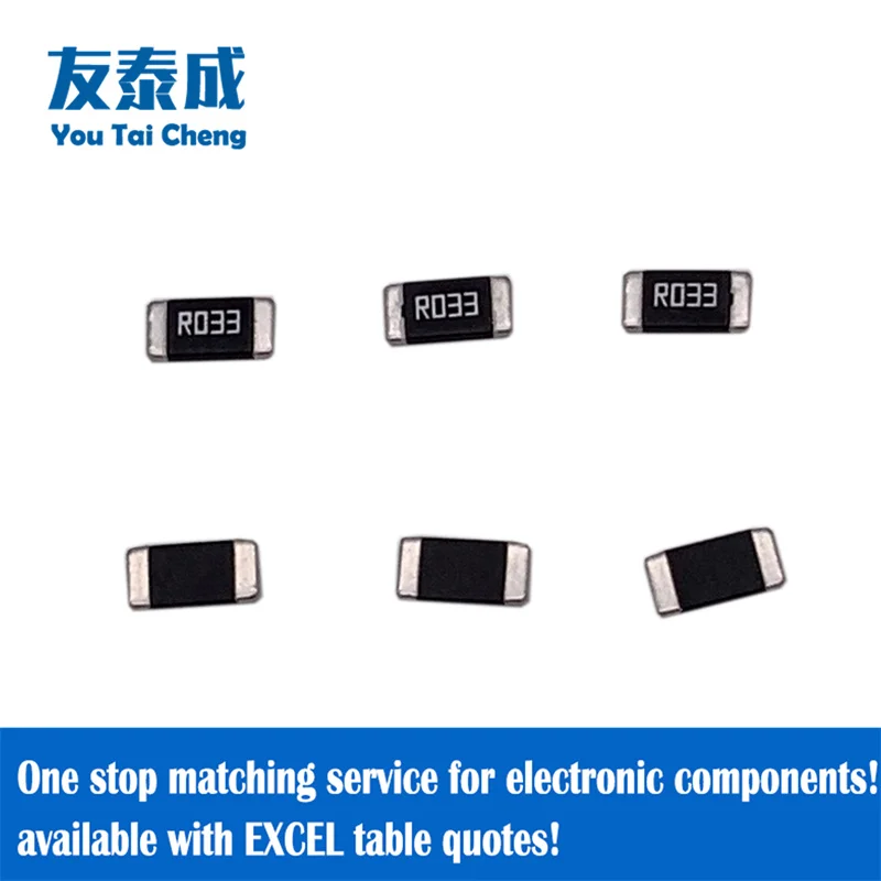 20PCS Metal Alloy Low-Resistance Resistor/Splitting resistor 2512(1W,2W,3W)  ±5% 0.027R(27mΩ) 0.033R(33mΩ) 0.036ohm(36mR)