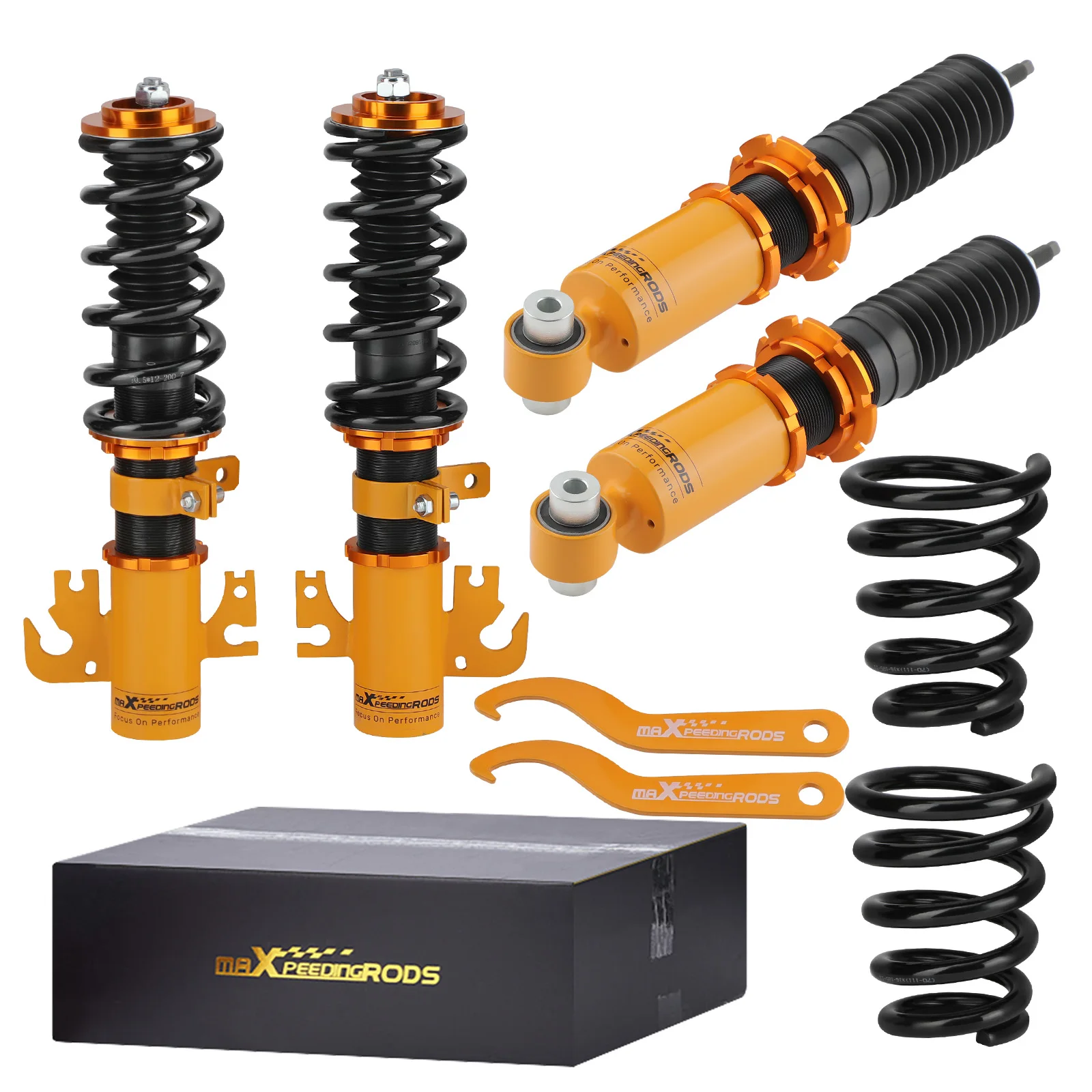 Adjustable Height Coilover Struts For Holden VE Commodore Sedan Wagon Ute 07-13 Front Rear Coilover Shock Structs