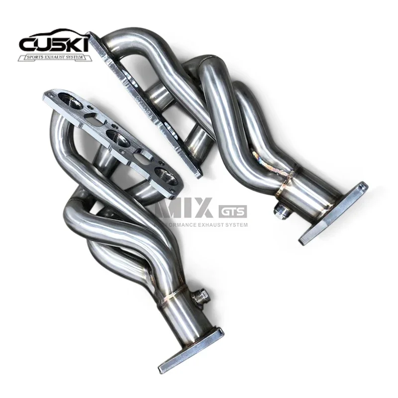 High Flow displacement straight through banana engine exhaust head For 2009 Infiniti G37 VQ37 3.7 quality SUS Car Exhaust 