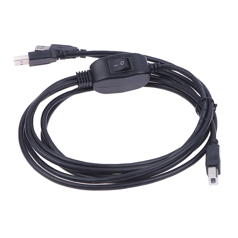 /KQM/In 1 USB A To B Male To Male Printer Cable For Printer Splitter For Two Computers 2