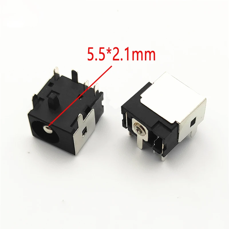 2/10 Stück DC-Stromanschlüsse 5521 5525 5,5 x 1,65 / 2,1 / 2,5 mm DC036 DC044 DC044A DC044B DC044C 3-polig 5-polig 6-polig für Laptop DC – Detail 3