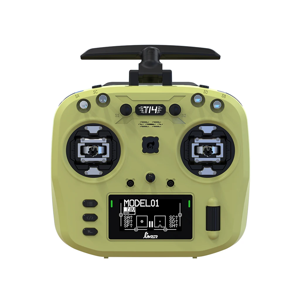 

New JUMPER T14 X 2.4GHz 915MHz HALL ELRS Remote Control EDGETX 1W Transmitter For FPV Racing Drone Quadcopter TX