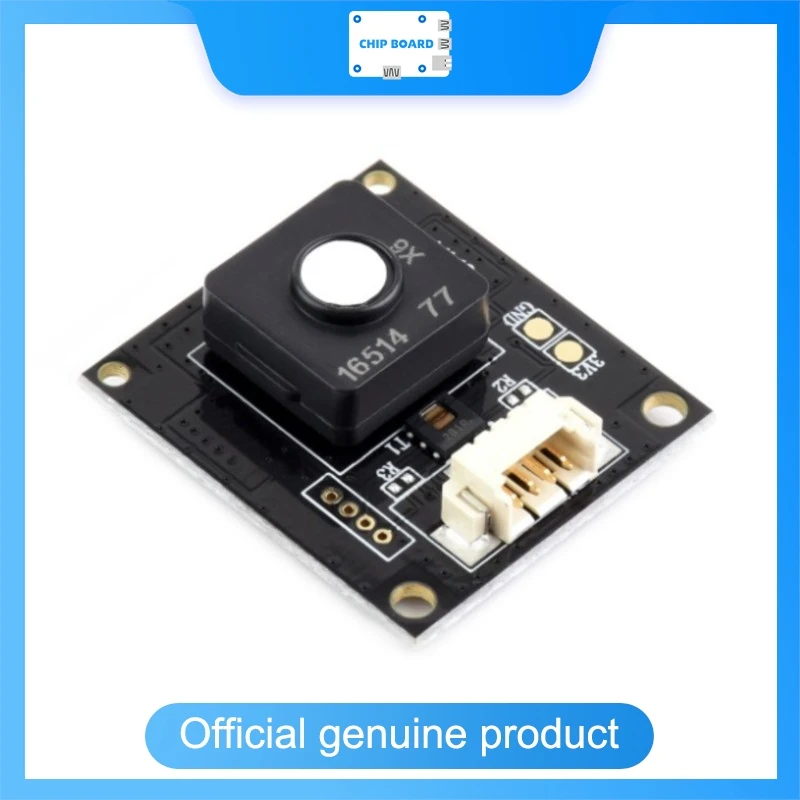 Waveshare 6-in-1 Environmental Gas Sensor, Measures HCHO TVOC CO IAQ Temp Humidity, UART Interface Air Quality Module