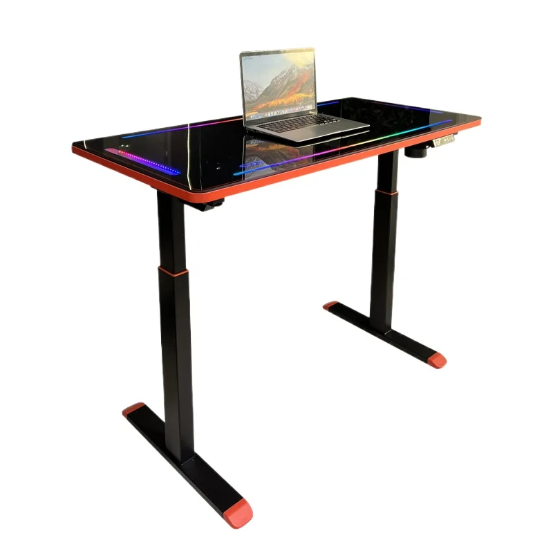 

Lifting computer desk, desktop home desk, desk, game table and chair combination, competitive table, e-sports table