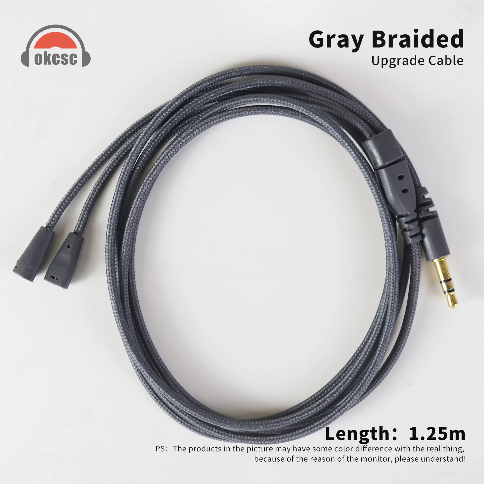 ocsc-hifi-fones-de-ouvido-cabo-35mm-oxigenio-livre-cobre-banhado-a-ouro-plug-para-sennheiser-ie80s-ie80-ie8i-ie8-72-nucleos-cabo-de-fones-de-ouvido