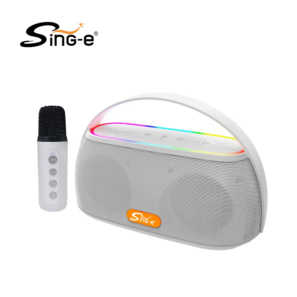 

CQS D22 Portable Wireless Bluetooth Speaker v5.4 With Microphone BT/USB/TF/FM/AUX High Power External Outdoor Travel Friends