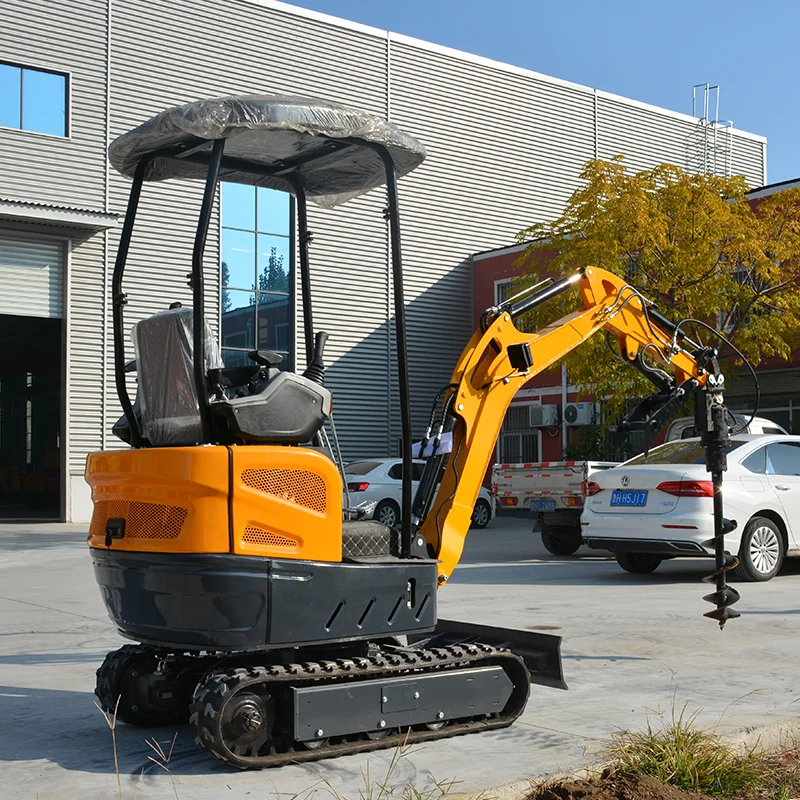 

Customized China OKW17 Mini Excavator 1.7 Tons Farm Crawler Mini Excavator Trencher Home Use Mini Excavator Attachment Price