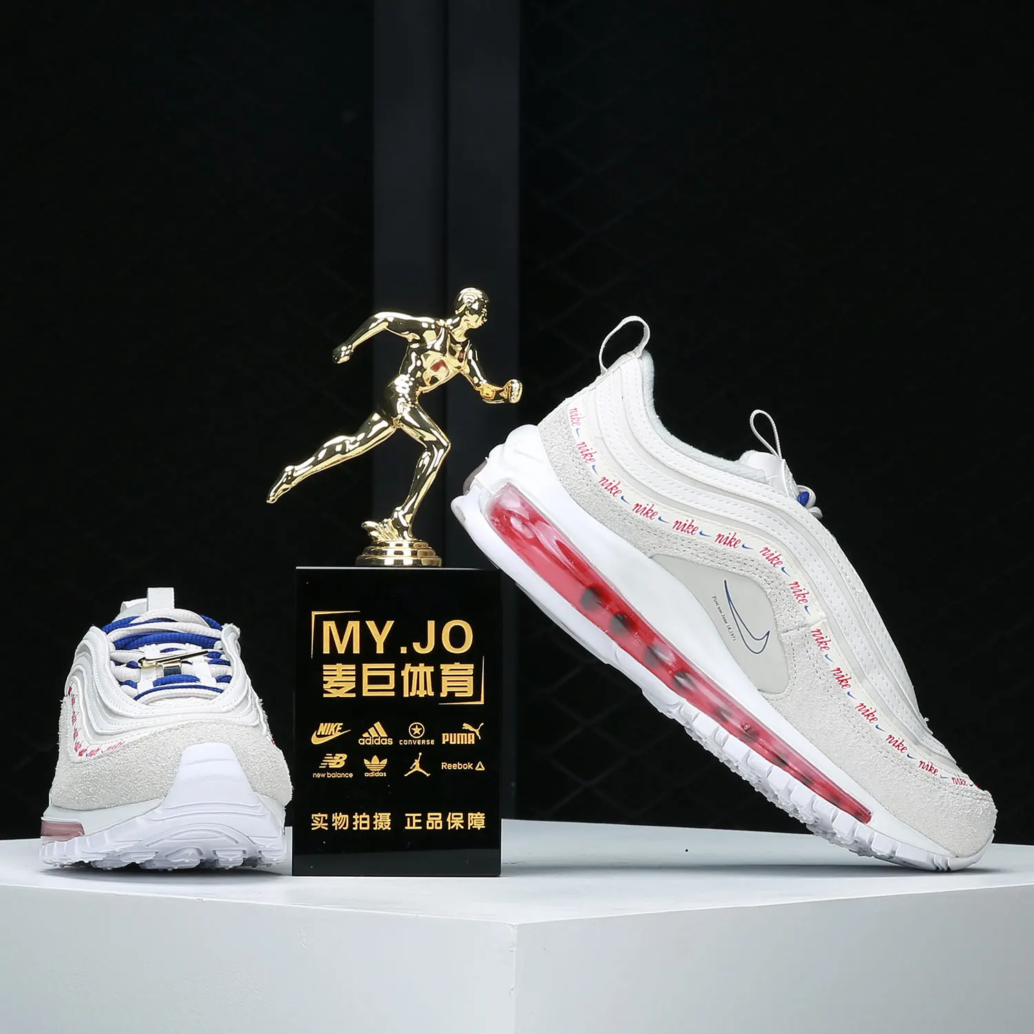 Nike genuine AIR MAX 97 women's low top air cushioned sports shoes DC4013-001 - view 4