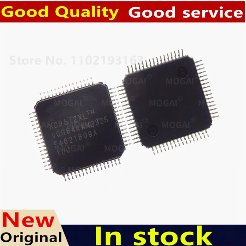 (1piece)100% New XC9572XL-10VQG44C XC9572XL-10VQG64C XC9572XL 10VQG44C 10VQG64C XC9572XL VQ44 VQ64 QFP Chipset