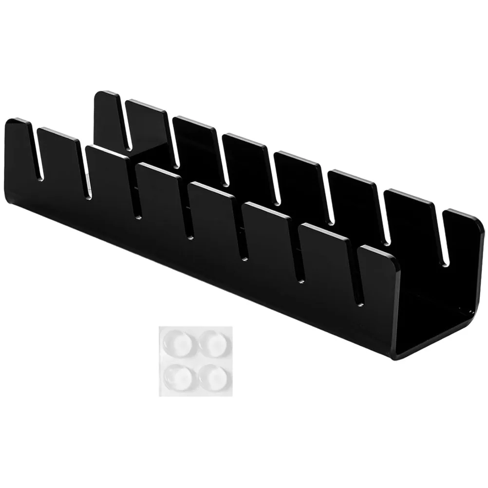 

Hat Display Stand Caps Storage Holder 7 Hats Acrylic Material Vintage Style Desktop Organizer Rack For Home Store Use