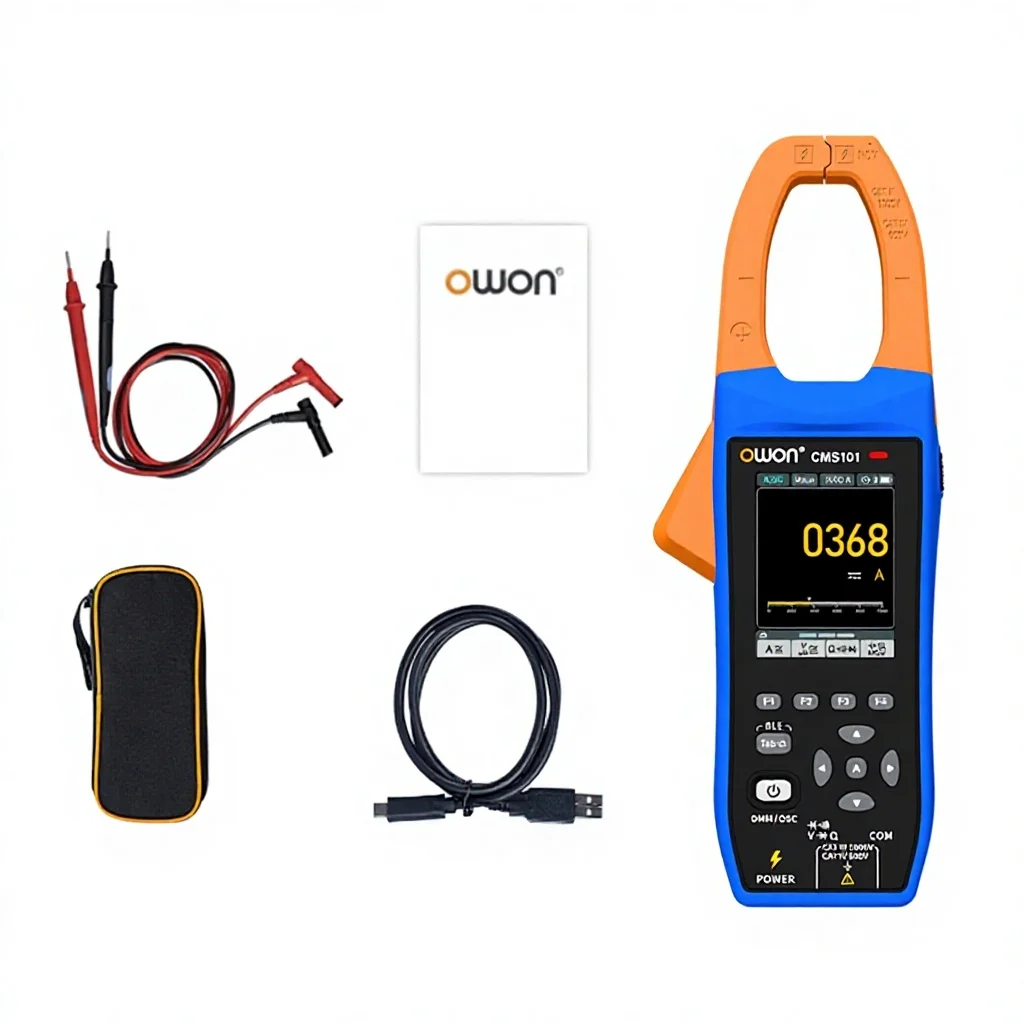 CMS101 and CMS061 Lillip Digital Oscilloscope Clamp Meter