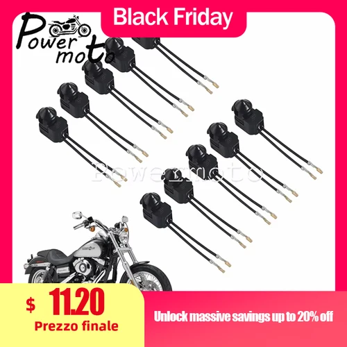 Imagen 1 del producto Interruptor de luz de freno delantero de motocicleta para Harley Softail FXST/FLST Dyna FXD Sporster XL 2012 + botón de interruptor de seguridad de bloqueo de embrague