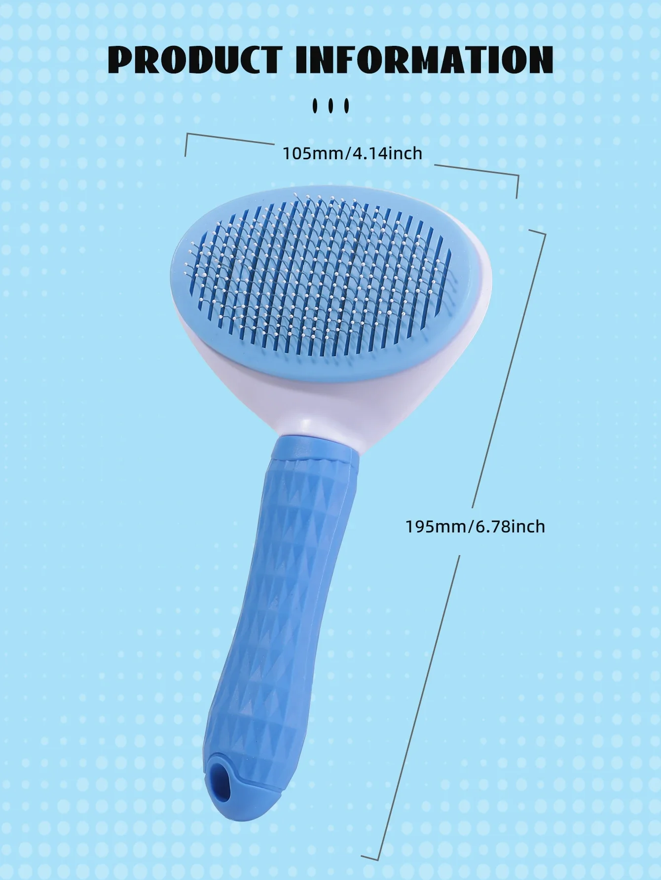 Pet Dog Brush Cat Comb Self Cleaning Pet Hair Remover Brush For Dogs Cats Grooming Tools Pets Comb Dogs Pet Supplies & Pet ﻿dog