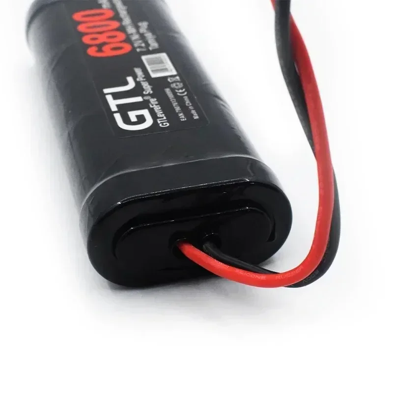 Imagem -06 - Bateria de Substituição Nimh com Conector de Descarga Tamiya 7.2v 6800mah rc Toys Carros de Corrida Barco Aeronave