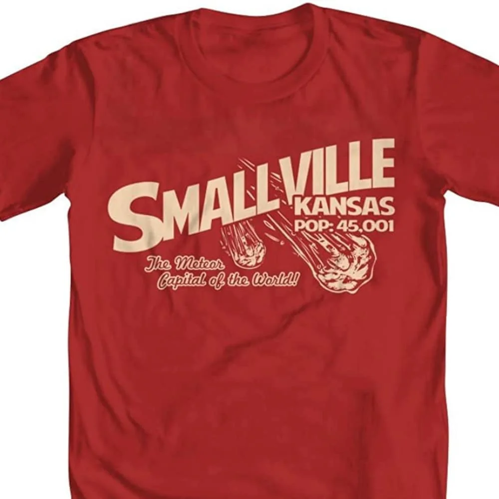 Camiseta engraçada Smallville Kansas The Meteor Capital Of World