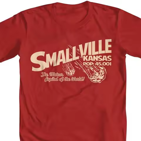 Smallville Kansas The Meteor Capital Of World Funny T Shirt