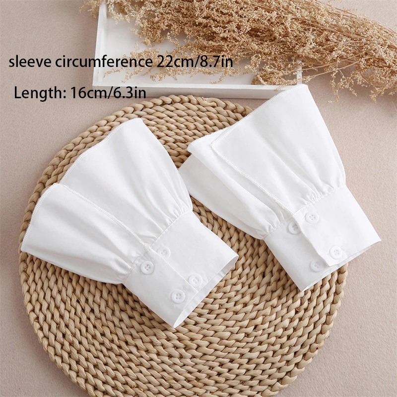 Luva decorativa de chiffon para fotos de unhas, com punhos flare, punhos falsos para arte em unhas, sexy, moda, adereços de fotografia, suave e bonito