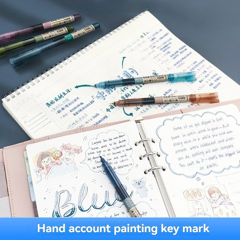 5 Buah Pena Gel Berwarna Ujung - Correction Pen Fine ulasan dan harga