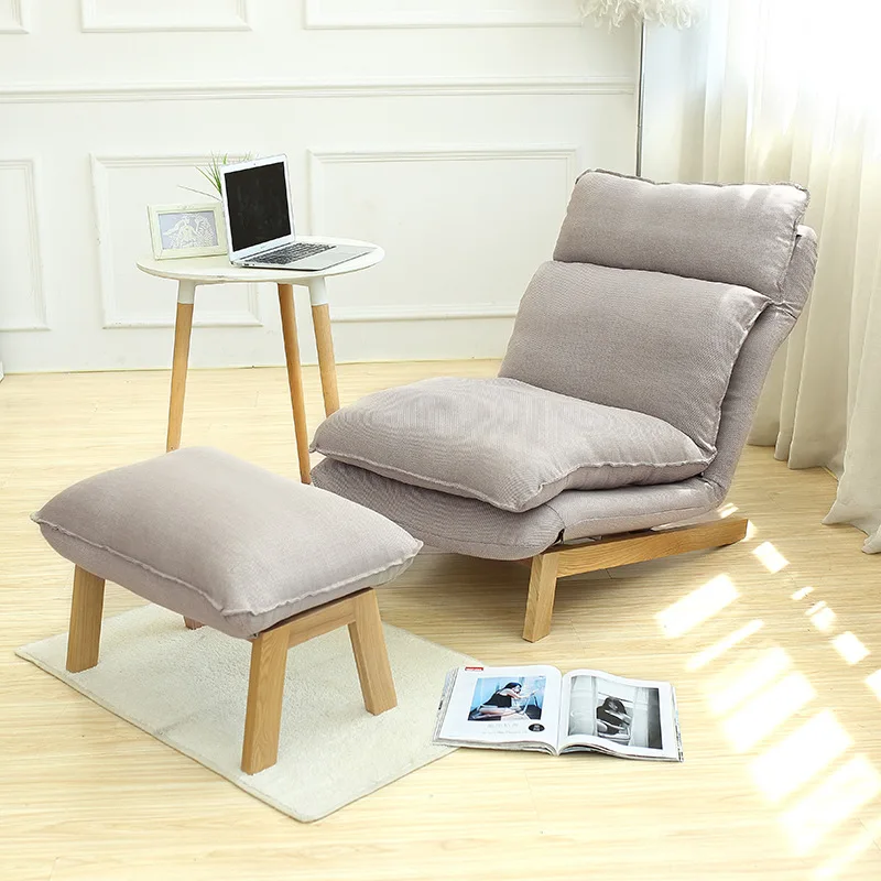 Lazy, sofá, estilo japonés, individual, salón, dormitorio, sofá silla