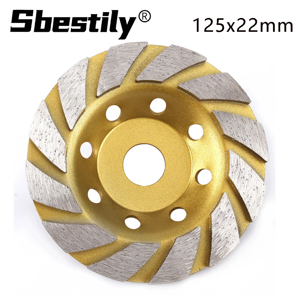 1Pc 125mm Diamond Segment Grinding Wheel Disc 5\