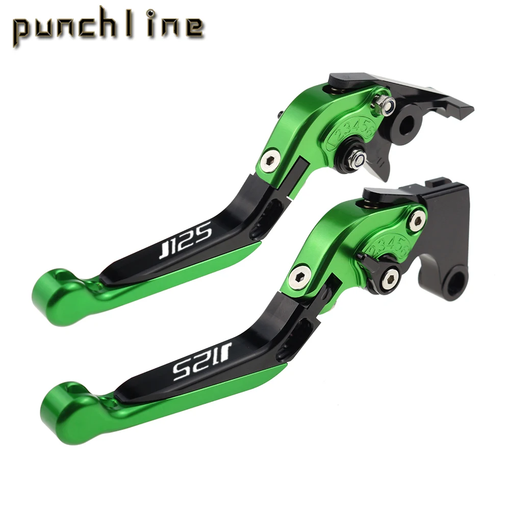 

Fit For J125 2014-2022 J 125 Motorcycle CNC Accessories Folding Extendable Brake Clutch Levers Adjustable Handle Set