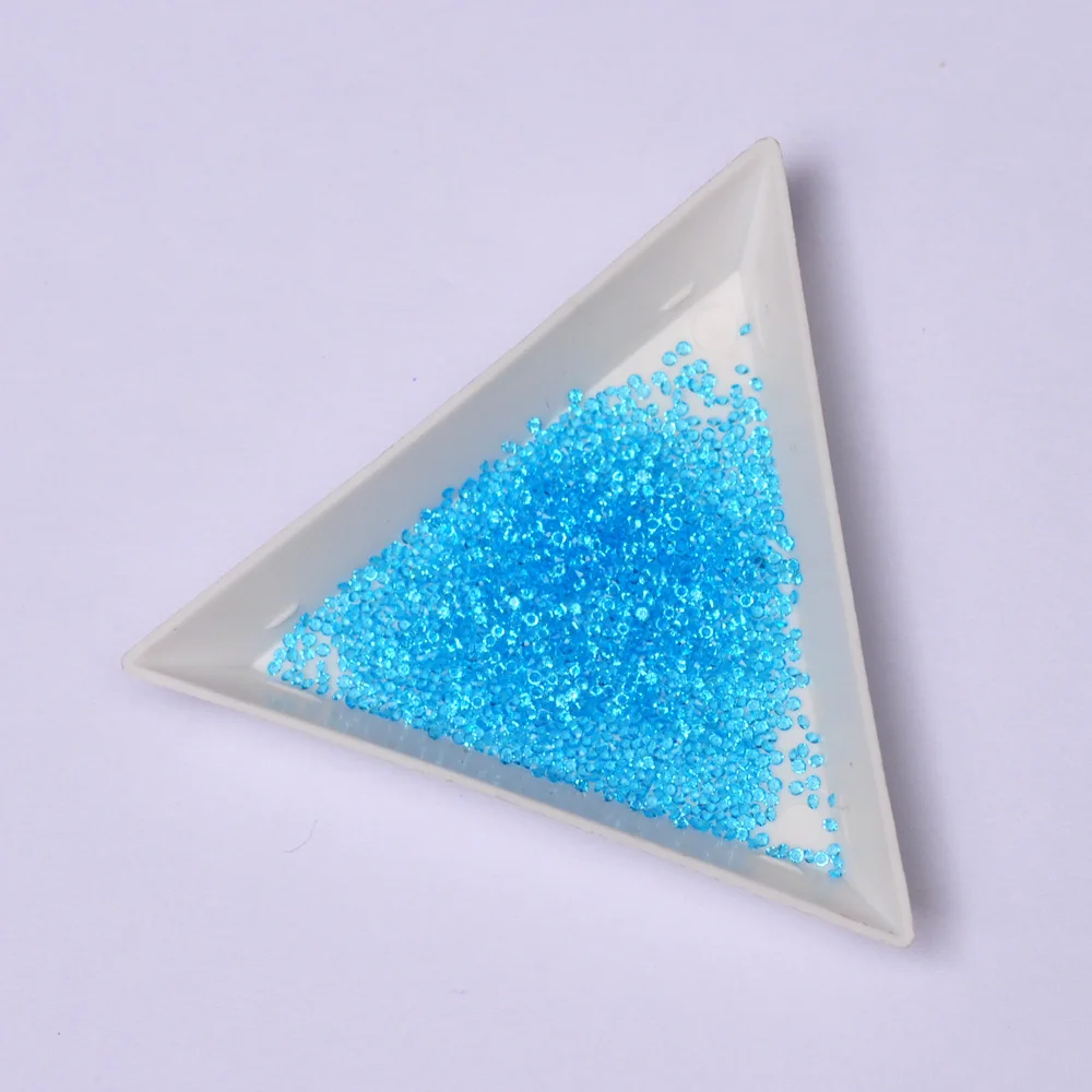 1440 Stück Pixie Nail Art Strass Glitter Maniküre Glas Strass Dekorationen selbst klebende Steine für DIY Bastel zubehör – Detail 9