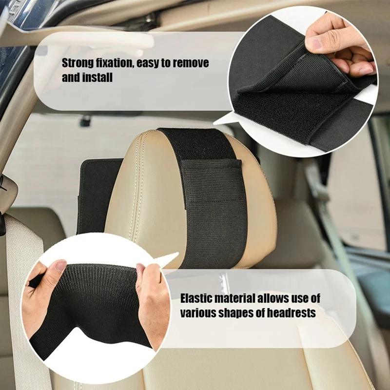 Car Headrest Mount Holder Seat Mount Holder Compatible For Steam Deck, Game Machine Steam Deck Holder For Car Back Seat