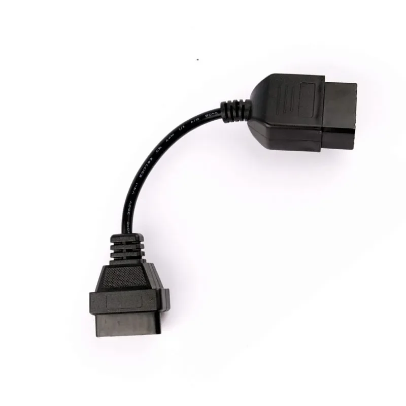 High quality For Subaru 9pin cable OBD1 to obd2 16pin lead diagnostic interface 9 pin OBDII extension cord lead Adapter