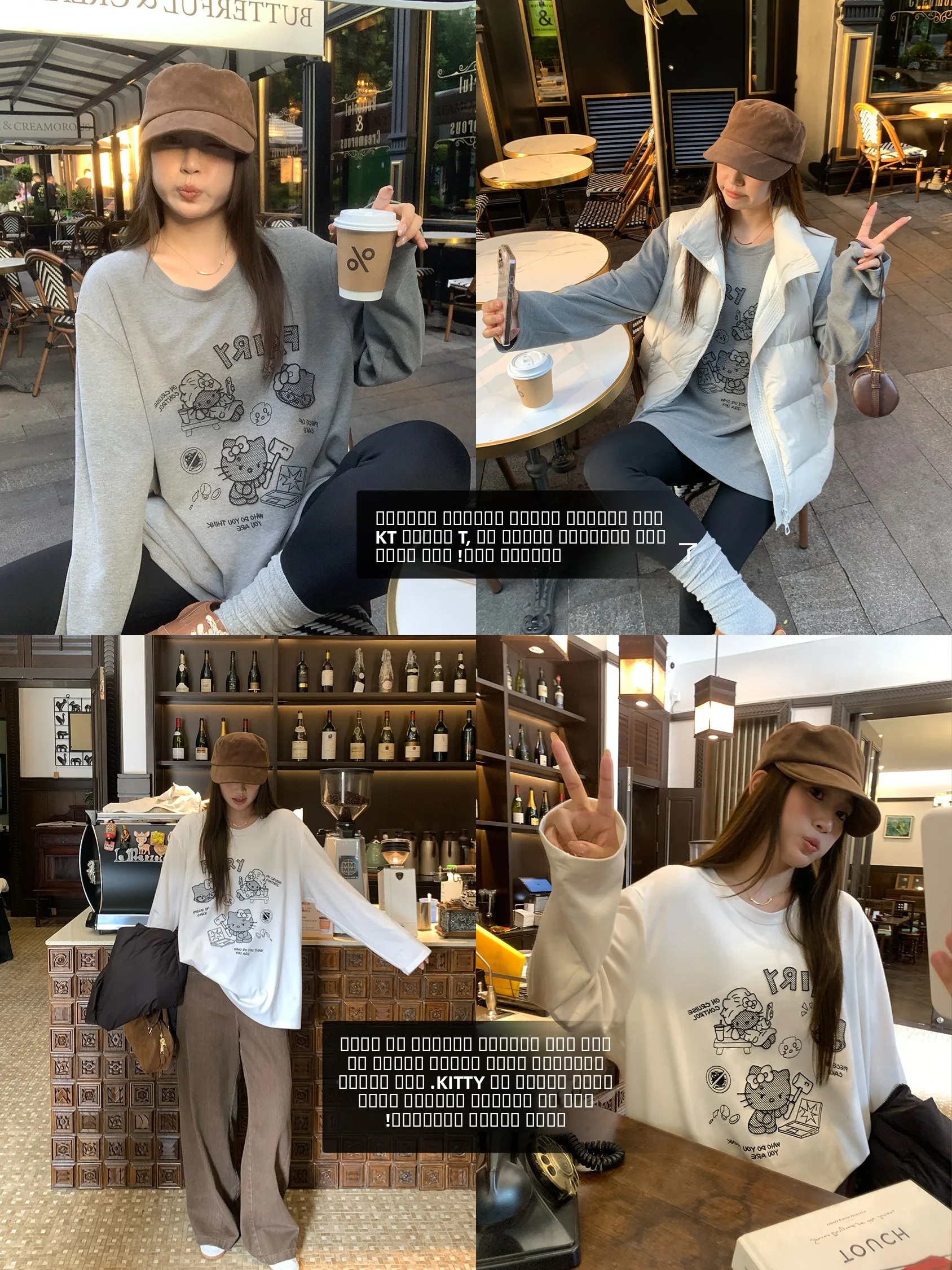 

NAZ Casual Sle Women's T-irt Autumn Winter Cotton Velvet 3D Net Pattern Embroidery Faionable Loose Fit Long Sve roun...