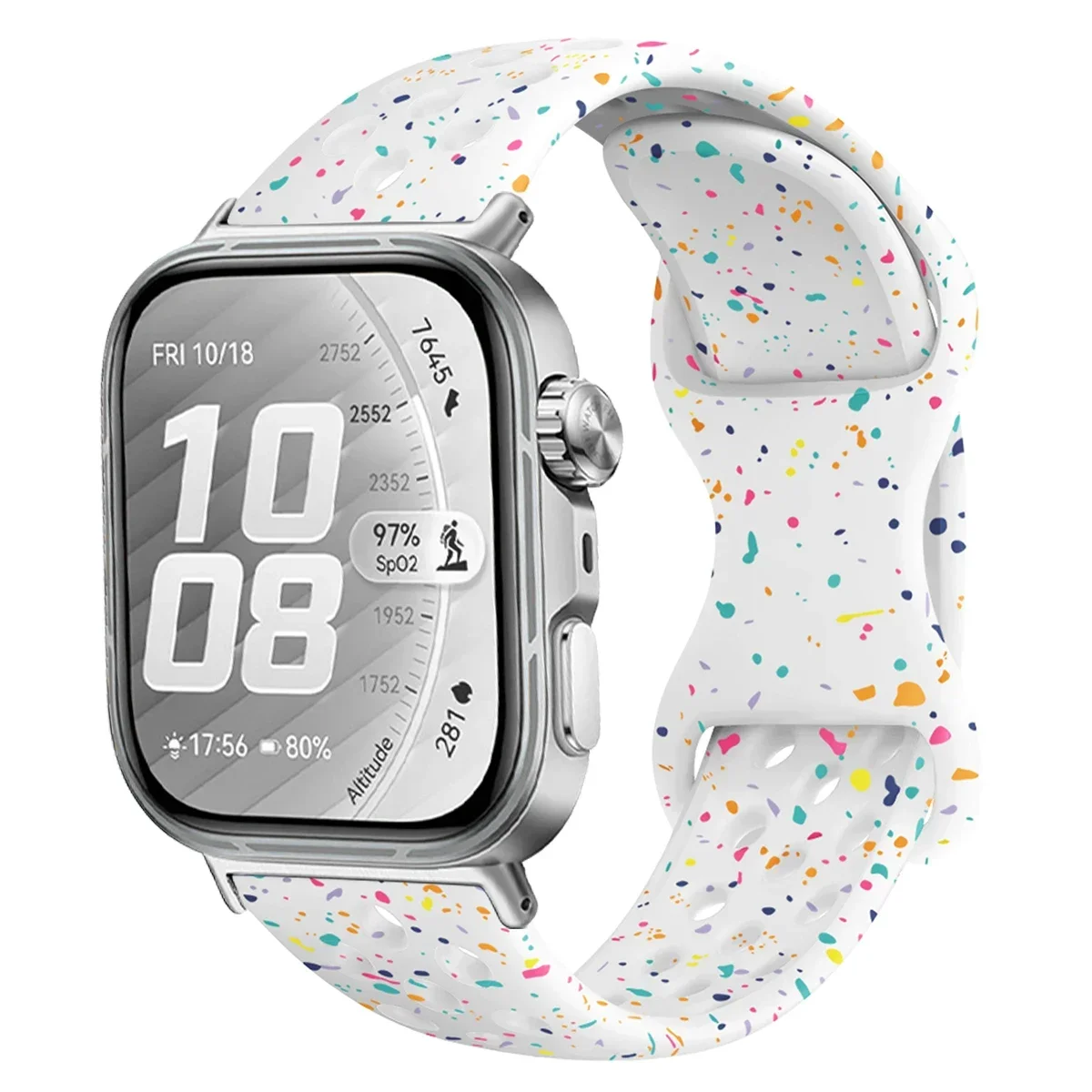Silikonarmband für Huawei Watch Fit 5Pro 4Pro, weiches Sport-Armband für Huawei Watch Fit 5 4 Fit 3, Armband-Zubehör – Detail 3